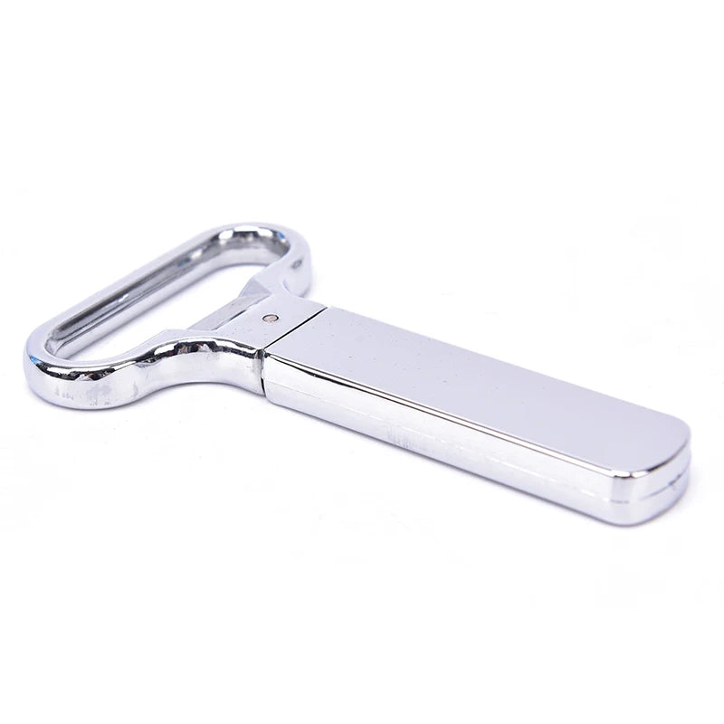 Portable Wine Bottle Opener Metal Two-prong Cork Puller Old Red Wine Champagne Opener Wine Cork Puller Home Hotel Bar Tools