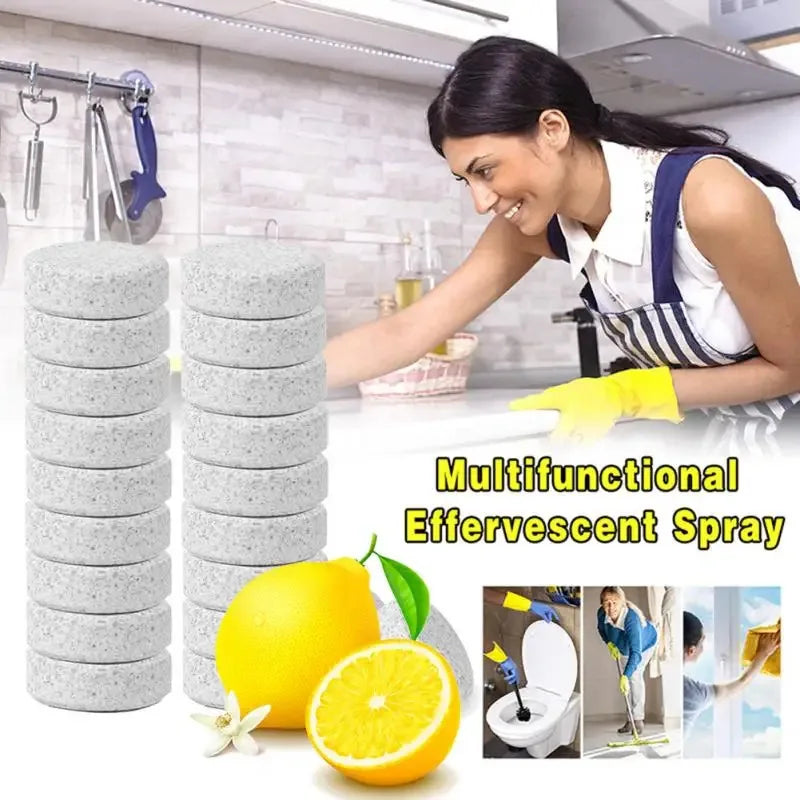 10/20/40/60Pcs Coffee Machine Cleaning Tablet Effervescent Tablet Descaling Agent All-Purpose Cleaner Household Cleaning Product