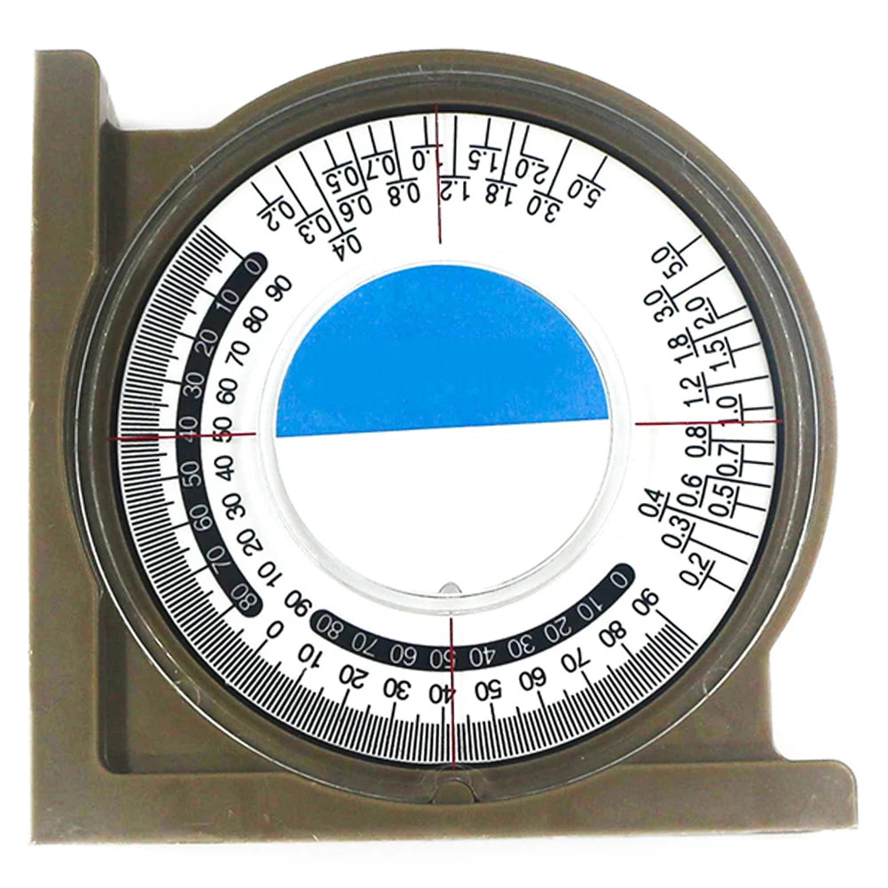 Angle Finder Level Meter 95x95x30mm Accurate Angle Identification Tool Plumbing Tool Metric Ruler Seismic Material