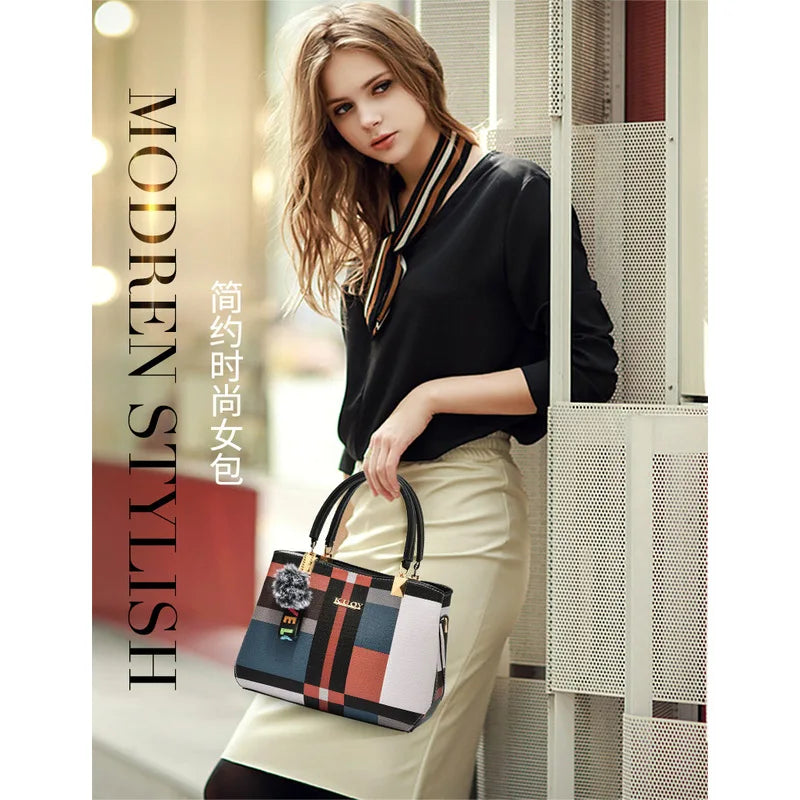 Hot-Selling Women's Bag2026Fashionable color-blocked crossbodywomen's nique and stylish design, available for wholesale