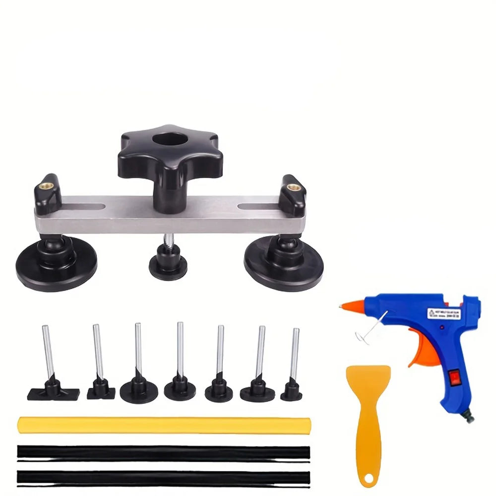 Paintless Dent Repair Puller Tools Kit Vehicle Body Dent Removal Repair Damage Fix Bridge Pulling Dents Hand Tool