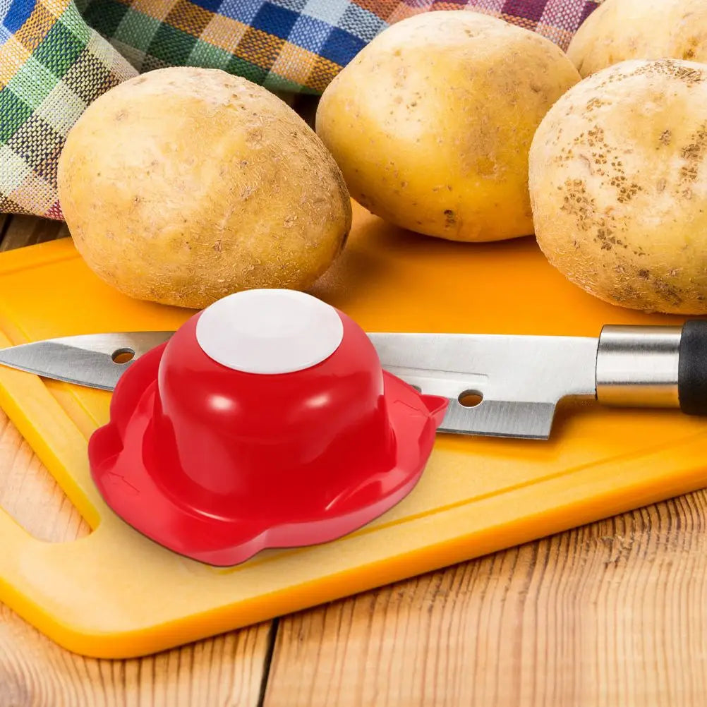 Wear Resistant Plastic Vegetable Slicer Holder Kitchen Food Safety Finger Protector Onion Grater Mandolin Tool Fruit