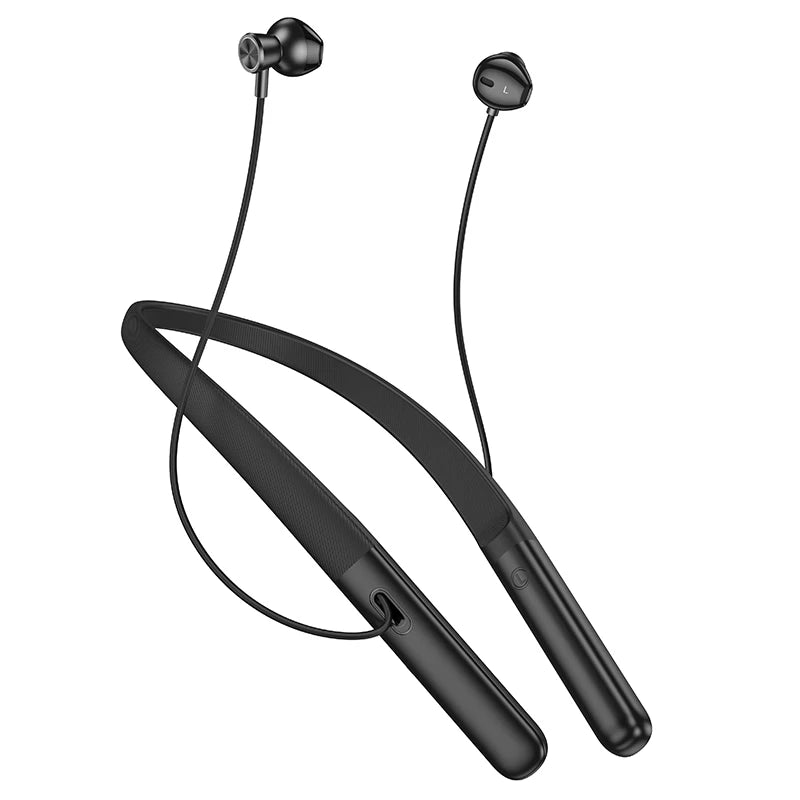 HOCO Comfortable Neckband Wireless Bluetooth 5.4 Earphone 14mm Speaker HiFi Stereo Audio Sports Earbuds Support For Smart Phone