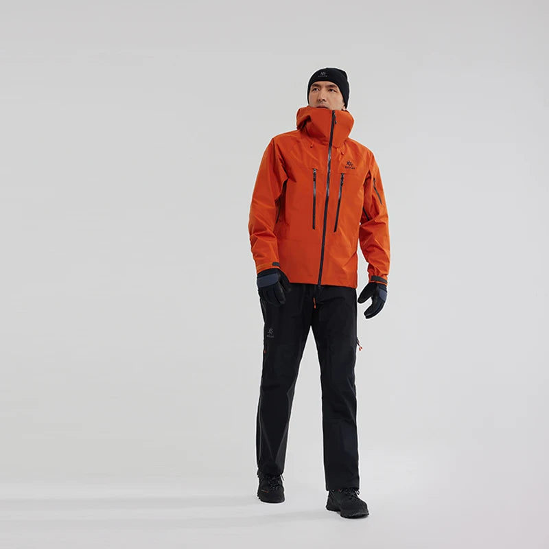 KAILAS SD1000 100D 3L GORE-TEX PRO Durable Rainstorm Waterproof Shell Pants For High-altitude Mountaineering KG2341301