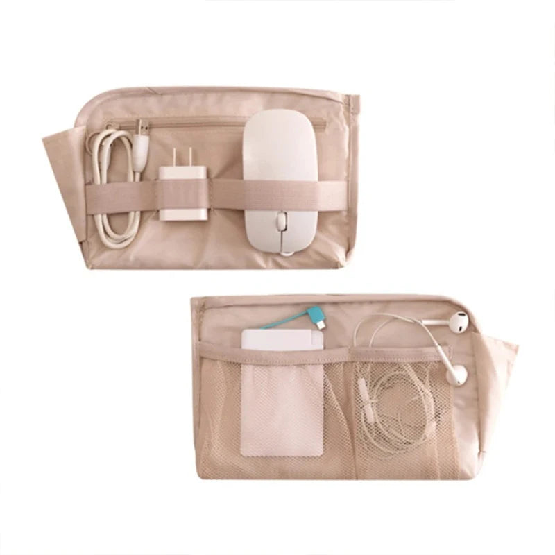 Cable Storage Bag Waterproof Digital Electronic Organizer Portable USB Data Line Charger Plug Storage Bag Travel Cable Organizer