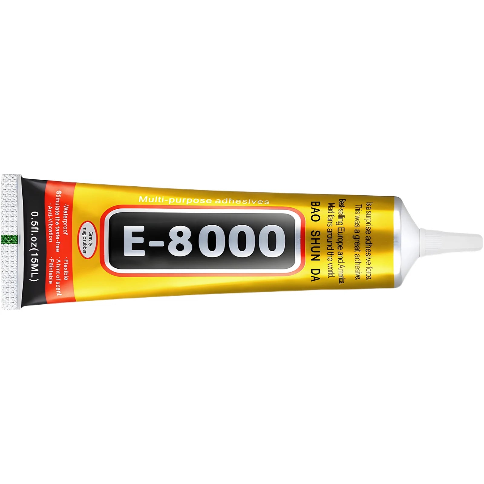 E-8000 Mobile Phone Adhesive | E8000 Multi-Purpose Mobile Phone Adhesive | Clear and Waterproof