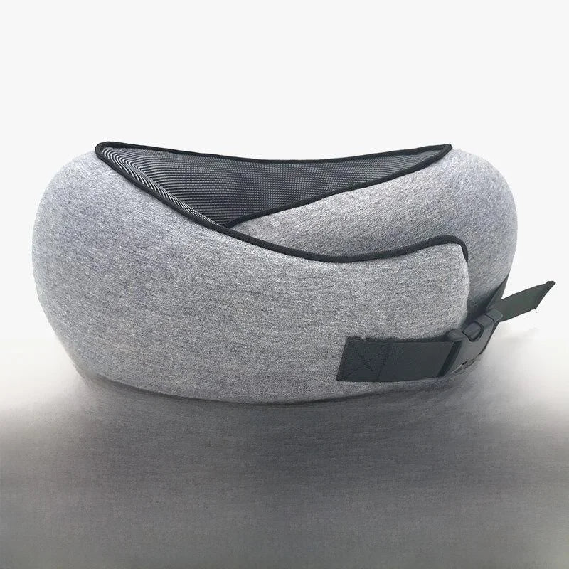 Memory Foam Neck Pillow Portable Travel Pillow Adjustable U-Shaped Pillow for Air Travel Nap Supportive Neck And Shoulder Relief