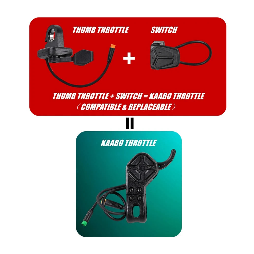 KAABO Throttle for WOLF WARRIOR X GT PLUS PRO KING GTR 11 MANTIS KING GT Electric Scooter Accelerator for TFT Or Center Display