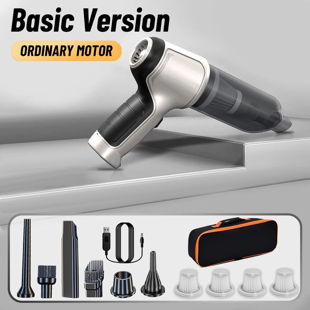 Car Vacuum Cleaner Wireless Portable Vacuum Cleaner 95000PA Powerful Handheld Vacuum Cleaner High Power Mini Blower for Car Home