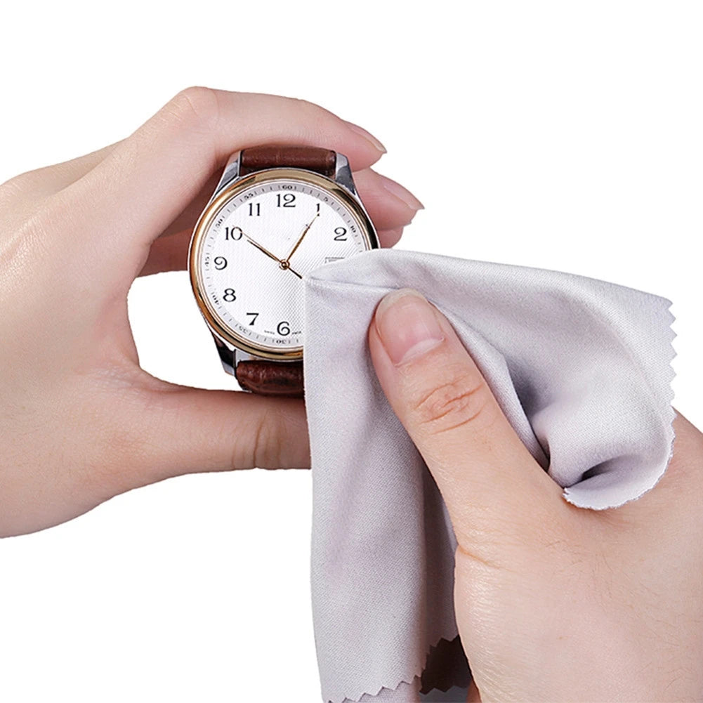 Microfiber Cleaning Cloths Lint-Free Scratch-Free Anti-Static Washable Reusable for Glasses Phone Computer Screens Camera Lenses