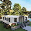 20FT Foldable Container Home with 2 Bedrooms Spacious Living Room & Modern Bathroom Stylish & Portable Tiny House for Adult