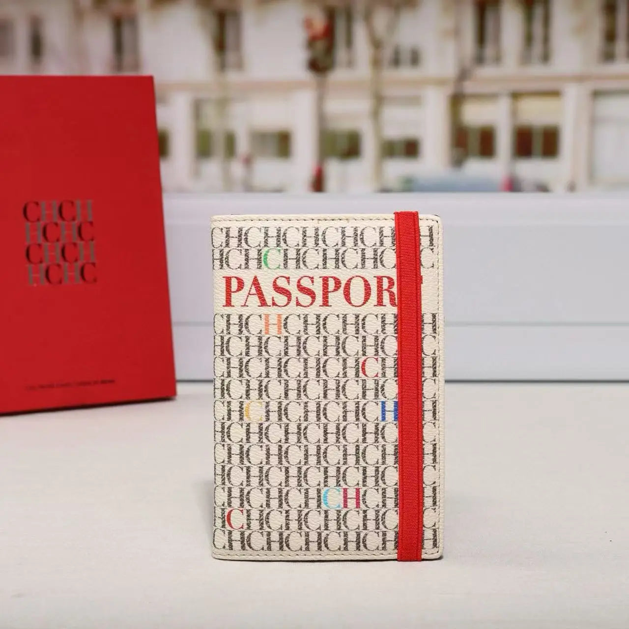 CH Travel Document Card Bag Passport Protective Case Storage Bag Overseas Ticket Holder