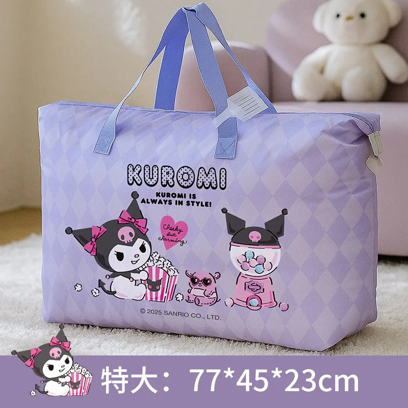 Children's Quilt Bag Cartoon Large Capacity Travel, New Season, New Moving, Clothing Storage, Sorting, Organizing, Packaging Bag