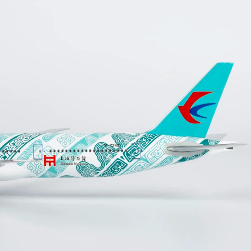 NG Lite  Diecast 1:400 Scale China Eastern Airlines B777-300ER B-7349 Aircraft Simulation Alloy Finished Souvenir Hobby Gift