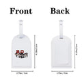 Personalized Customized Arirang 2.0 World Tour 2026 PU Luggage Tag, Sturdy Travel Bag ID Label, Ideal Kpop Fan Gift