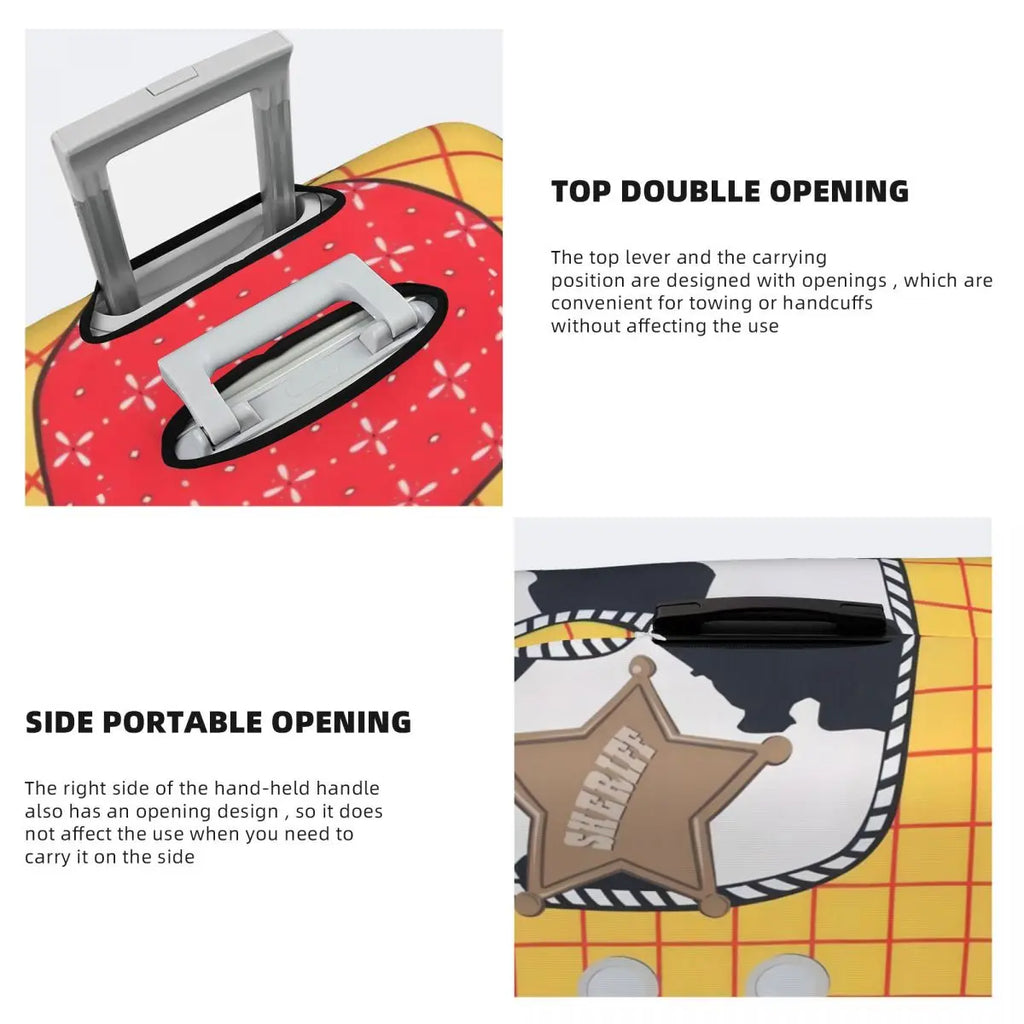Custom T-Toy Cartoon S-Story Manga Luggage Cover Fashion Suitcase Protector Covers Suit For 18-32 inch