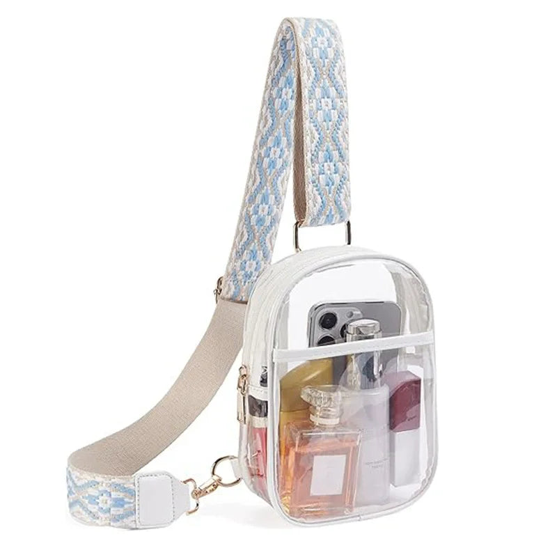 Clear Bag For Stadium Events, Clear Bag Purses For Women Crossbody Transparent, Crossbody Purses For Concerts Sports