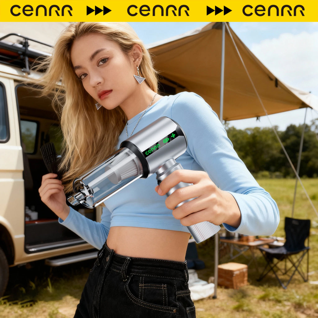 CENRR 2026NEW Car Vacuum Cleaner Cordless Wireless Cleaner Portable HandHeld Vacuum Cleaner for Car Cleaning Machine