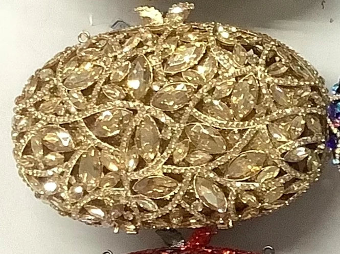 Designer Colorful Crystal Wallet Luxury Rhinestone Party Evening Clutch Bag for Women