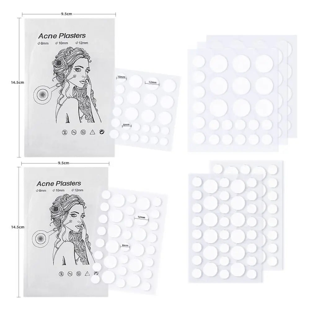 Artificial Skin zits Removal Patch Transparent Beauty Stickers Pimple Patch Concealer Absorbing Liquid zits Cleansing Patch