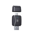 Vyvylabs 2-in-1 Wireless CarPlay Adapter USB USB-C Converter for Factory Wired CarPlay Vehicles iOS 10+ Android 11+ Android Auto Support