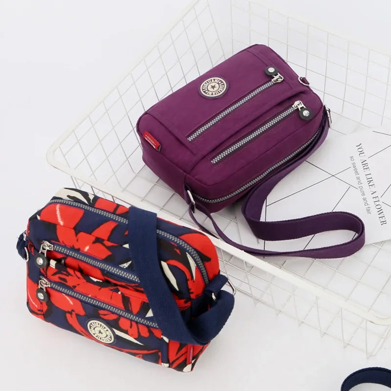 Waterproof Nylon Women Messenger Bags Small Purse Shoulder Bag Female Crossbody Bags Handbags High Quality Bolsa Tote