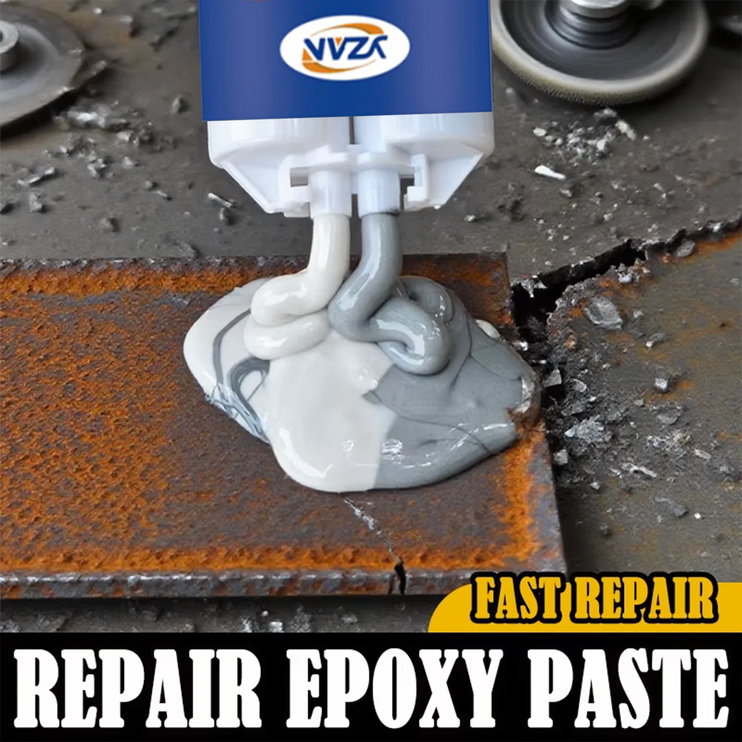 JXVX Welding waterproof epoxy casting adhesive, the strongest bonding filler for metals, plastics, cement, and various materials