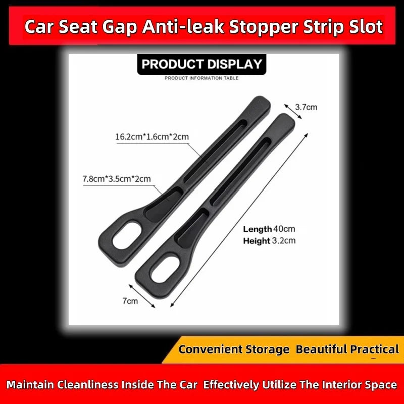 For Opel Insignia Astra Zafira Meriva Mokka Vivaro Vectra Corsa Car Seat Gap Filler Seats Crevice Box Bag Strip Auto Accessories