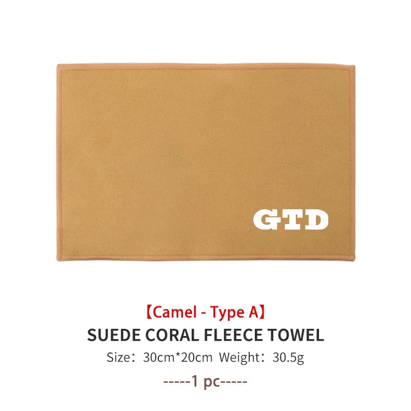 Car Wash Microfiber Towel Auto Emblem Cleaning Drying Rag Cloth For Volkswagen GTD VW Golf 4 5 6 7 7 MK4 MK5 MK6 MK7 MK8 Tiguan