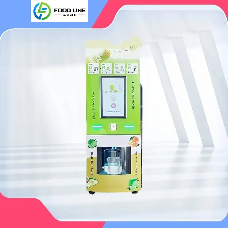 Customized New Commercial 24H Intelligent Desktop Fresh Fruit Smoothies Vending Machine