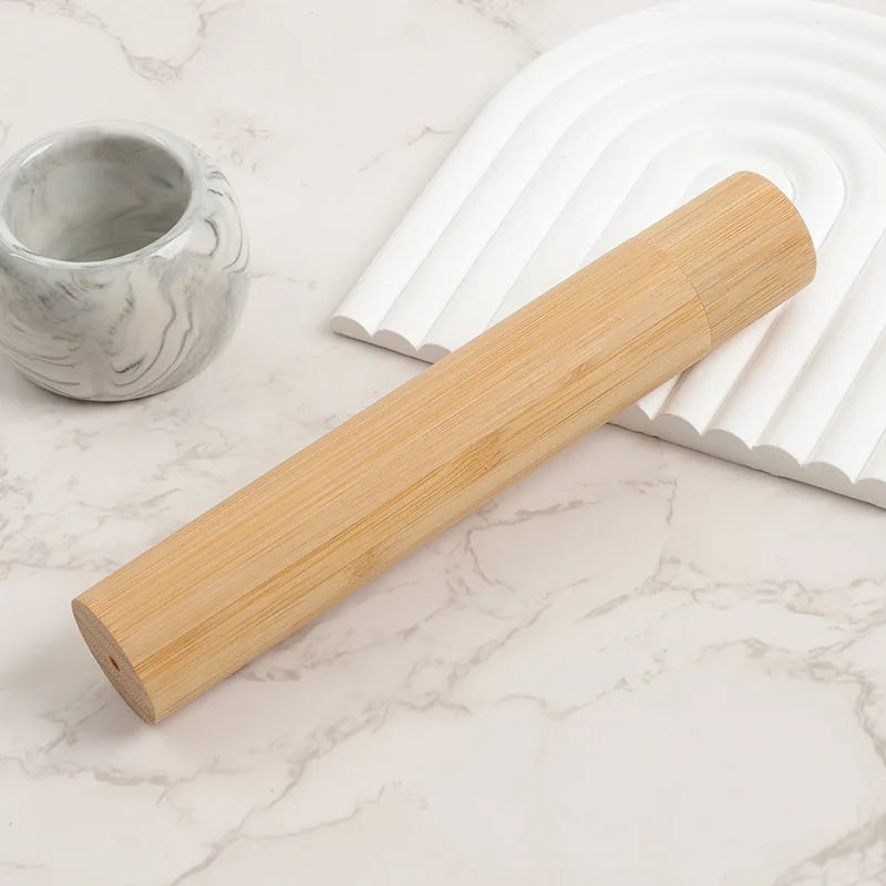 Beauty & Health Tools Eco-friendly Adults Children Bamboo Toothbrush Tube Portable Toothbrush Case w703