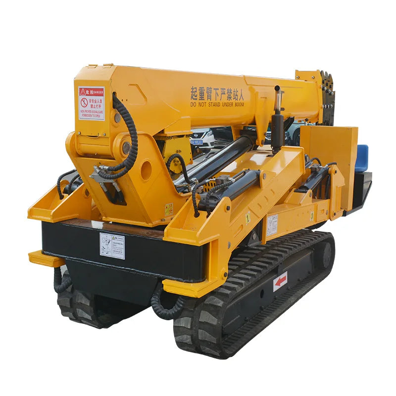 Customizable 3T Spider Crane with 3m Fly Jib for Special Lifting Requirements