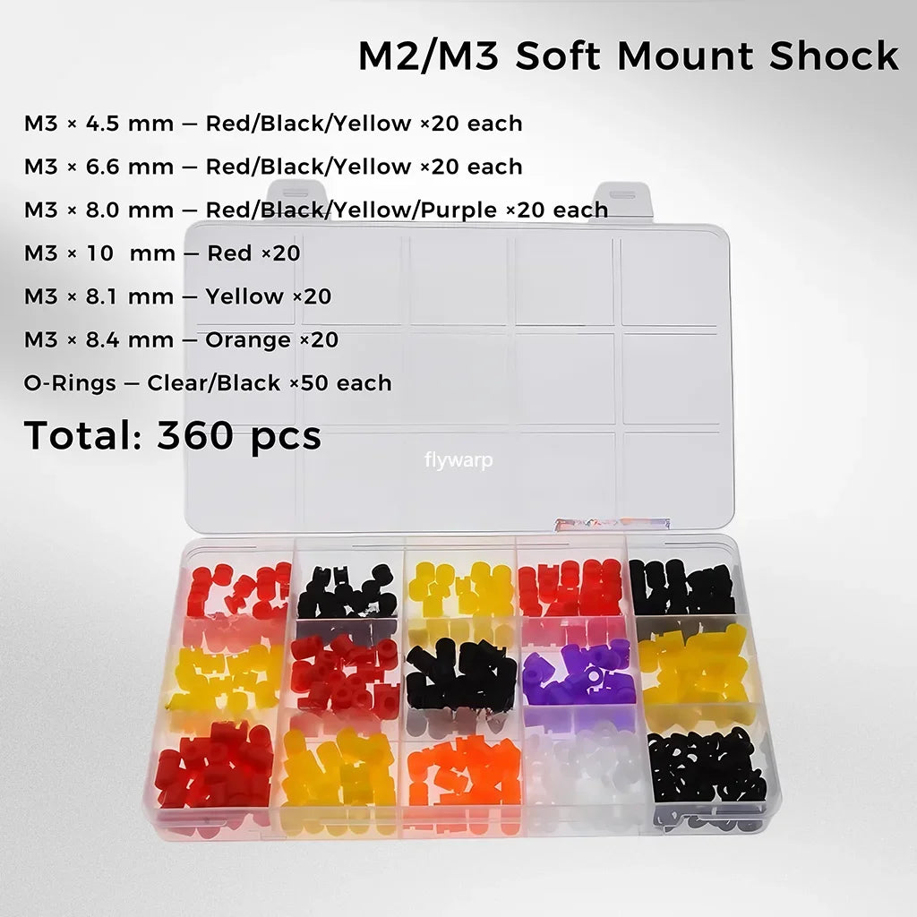 FPV Drone M2/M3 Soft Mount Shock Absorber  for F4/F7 Flight Controller | Damping Balls for 20×20 & 30.5×30.5 RC Quadcopter Parts