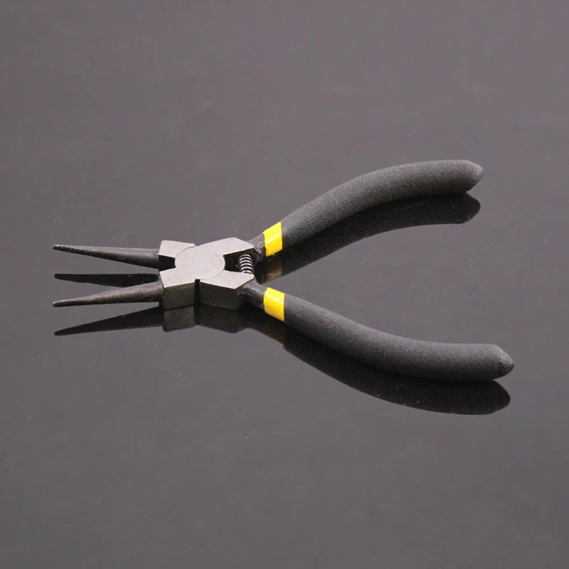 5-In Circlip - Pliers Needle Nose Pliers Retaining Ring Pliers For Removing Installing Puller Locking Rings Shafts Hand Tool