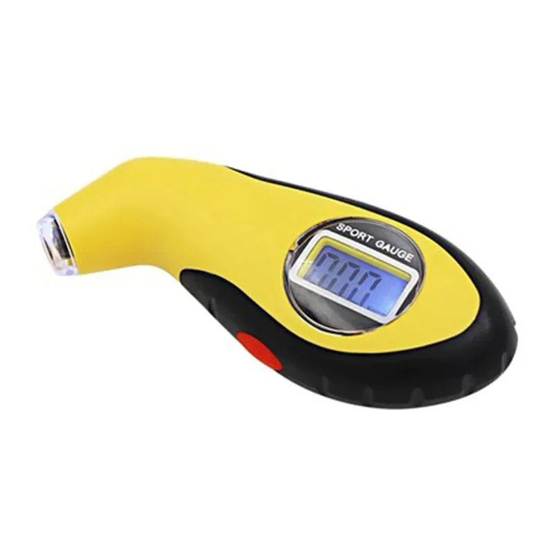 Digital LCD Auto Tire PSI Pressure Gauge Presta Schrader Valve Compatible for Car Truck Motorcycle Bike