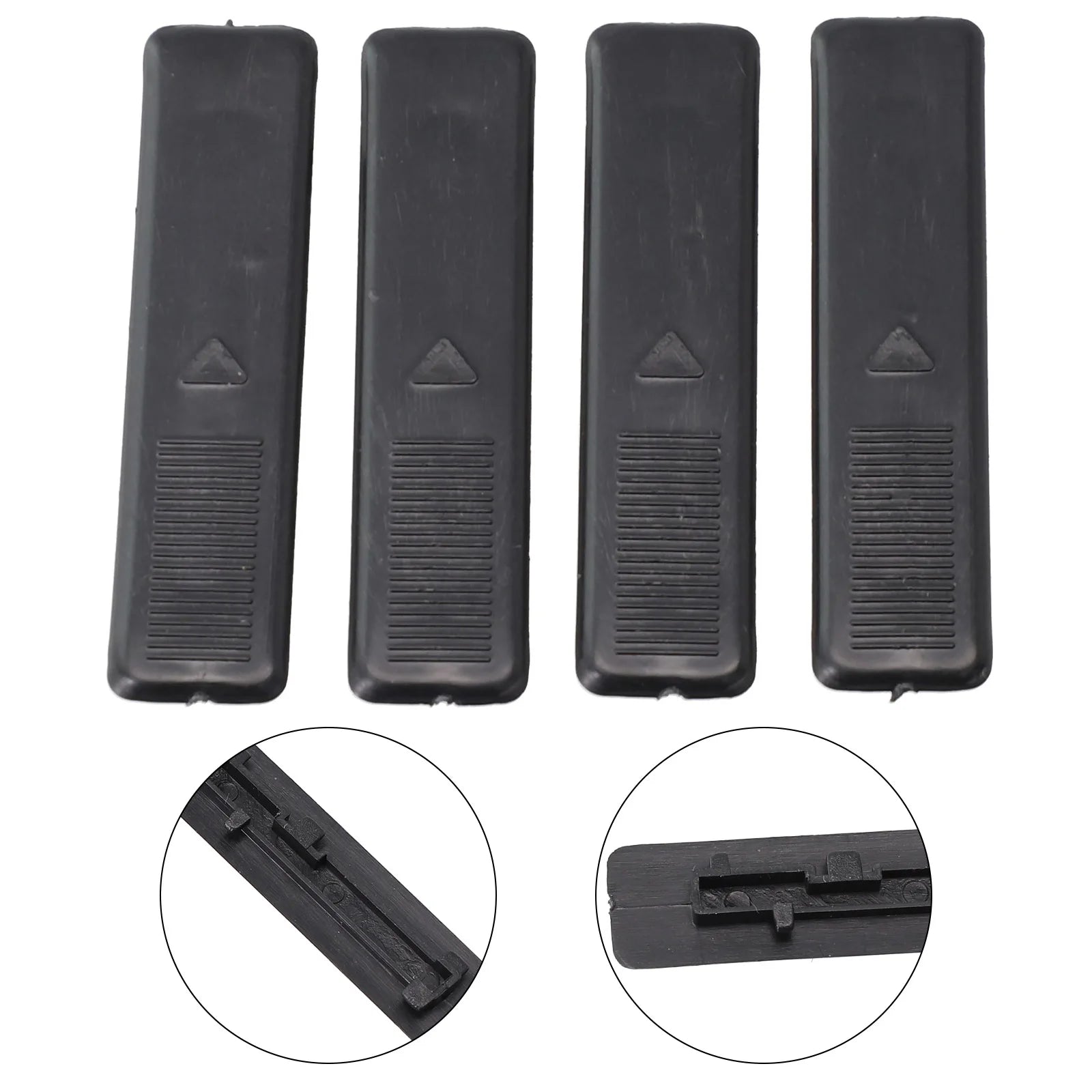 4 PCS Car Roof Rail Rack Moulding Clip Cover For Mazda 2/3/6 CX5 CX7 CX9 Replacement Car Exterior Parts Roof Racks