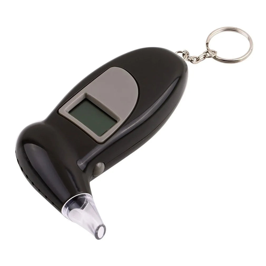 New Digital Alcohol Detector Breathalyzer Police Alcotest Handheld Alcohol Breath Tester Without Battery Inside