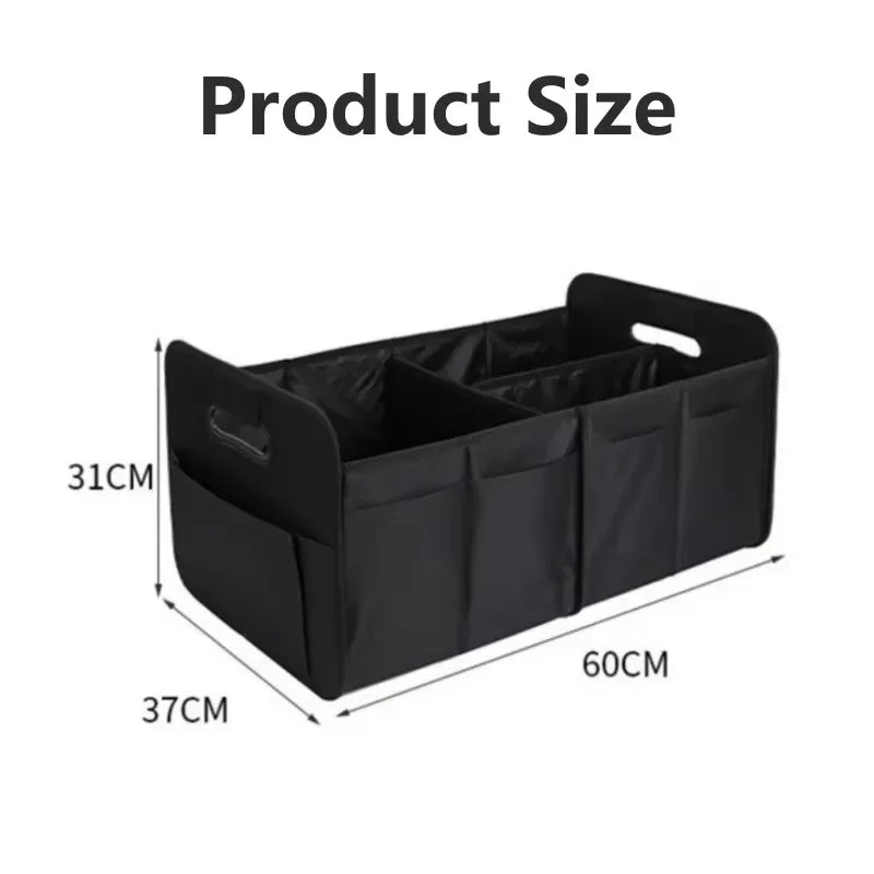 Car Storage Box, Trunk Storage Box, Oxford Cloth Storage Box, Large Capacity, Foldable