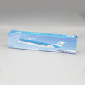1:100 Scale KLM Fokker FK-100 Airlines ABS Plastic Airplane Model Toy Aircraft Plane Model Collection Display Decoration Gifts