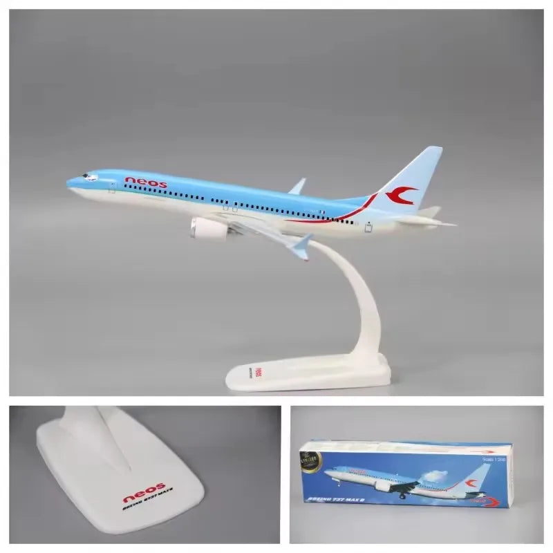 1:200 Scale B737-800 Skyup /B737 MAX8 Neos /Estonian Air/Virgin Atlantic/British A350 Airline Airplane Model Toys Plane Assembly