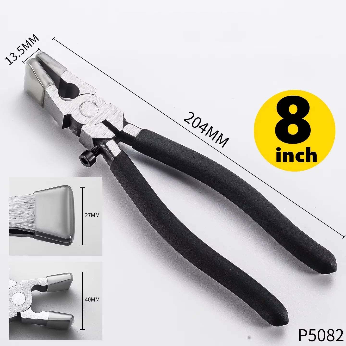 8 Inch Glass Cutter Pliers  Adjustable Ceramics Breaker Model Clamping Nipper Tool for Tiles  DIY Work