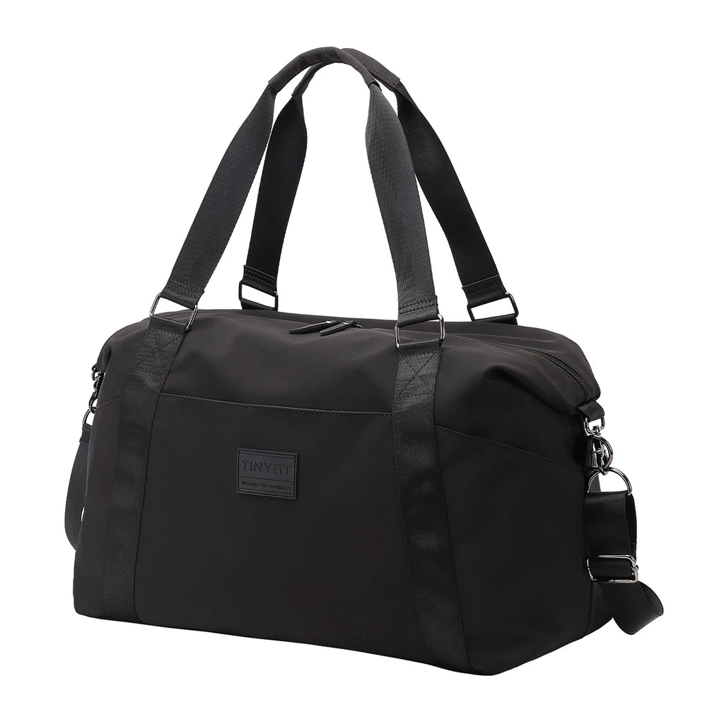 TINYAT Women's Waterproof Travel Bag Material Large Capacity Lightweight Handbag Travel Camping Outing Luggage Bag