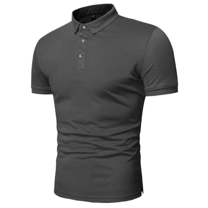 2026Cotton Polo Men Shirt Short Sleeve Polo Shirt Contrast Color Polo Summer Streetwear Casual Fashion Men tops