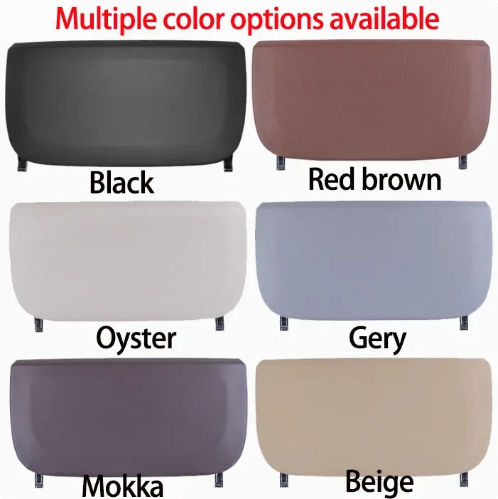 F10 F11 F01 F02 F07  Leather Car Seat Backrest Panel Storage Pocket Cover For BMW 5 7 Series 5GT 2008-2017