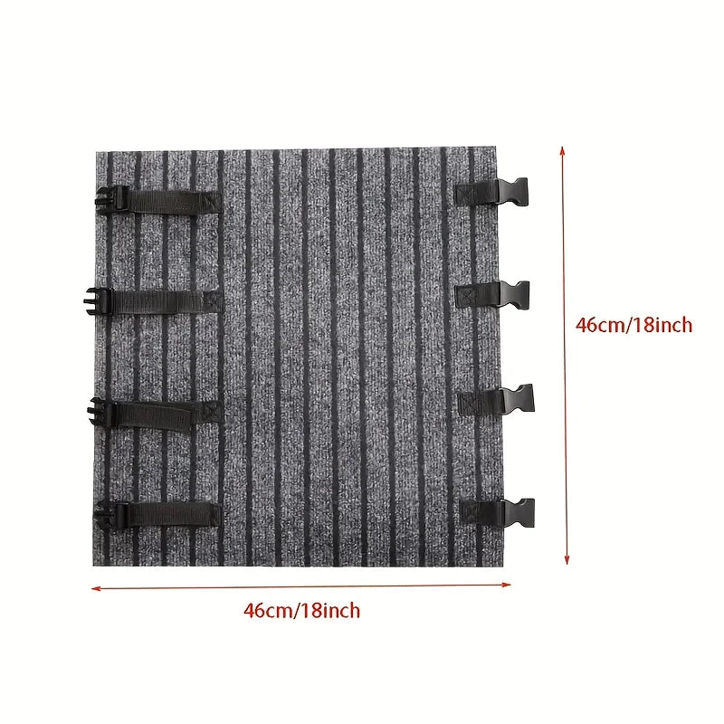 Outdoor Caravan Step Doormat RV Step Stair Carpet Heavy Duty Non-slip Replacement Motorhome Accessories for Travel Camping
