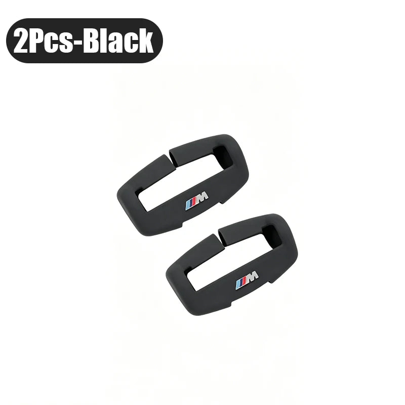Car Seat Belt Buckle Silicone Protective Cover / Anti-Scratch Sleeve Stickers For BMW G80 G06 G07 G42 G14 G15 G16 F82 F20 F21 F8