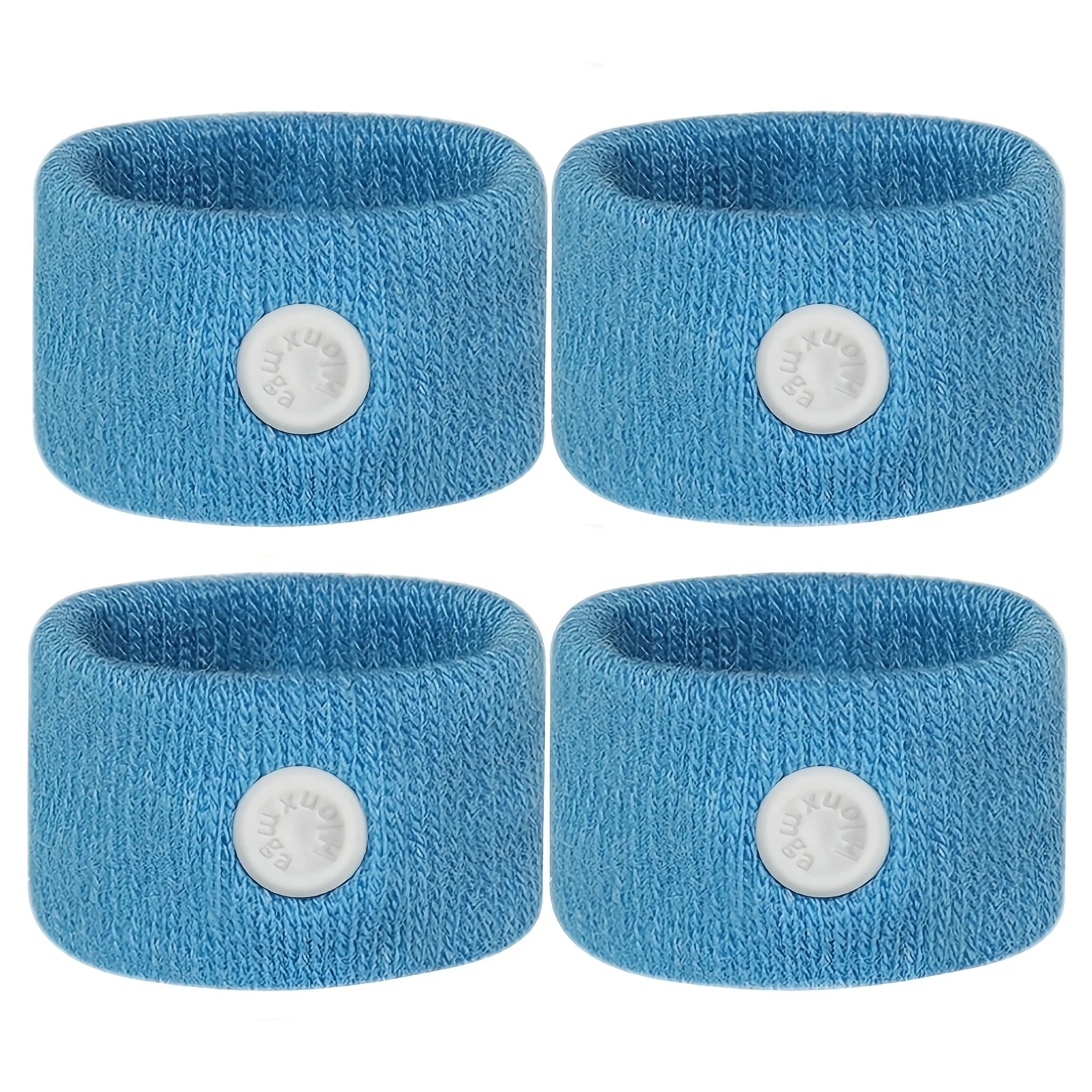 4PCS Anti-Nausea Acupressure Bands for Car, Boat, Flight | Drug-Free , No-Pill Wristbands Perfect Gift for Travel Essentials