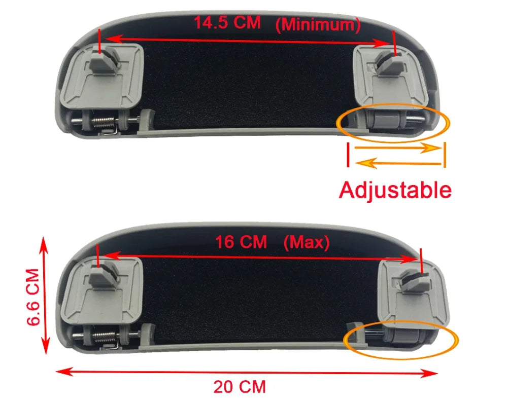 Car Sunglasses Box Glasses Case Holder for Mercedes Benz A B C Class W205 W168 W169 W176 W245 W246 Accessories