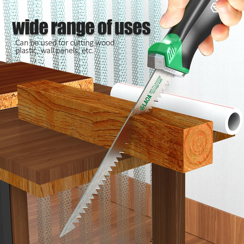 LAOA SK5 express wall panel saw, garden trimming saw, small handheld woodworking saw, manual hole saw, gypsum board saw