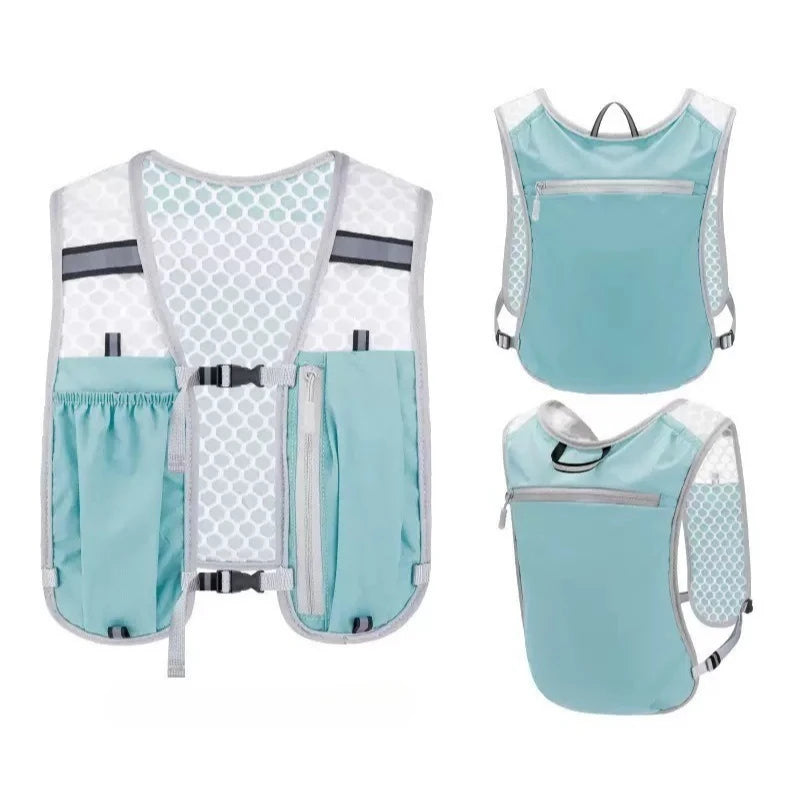 Running Hydration Backpack Vest for Outdoor Sports - Ergonomic Water Holder for Trail Race, Hiking, Cycling, Climbing, Jogging